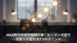 M&A仲介の成功報酬計算｜レーマン方式で手取りが変わる5つのポイント